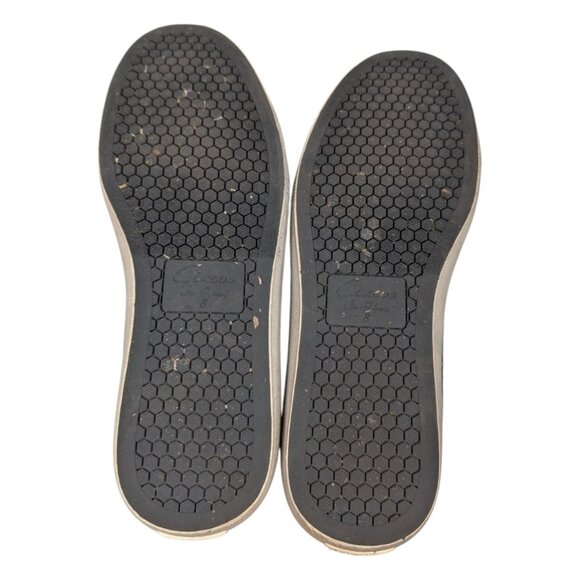 Circus Sam Edelman Tila Glitter Sneakers Womens Black Lace Up Low Top Shoes Sz 8 - Picture 8 of 11